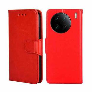 For vivo X90 Pro+ Crystal Texture Leather Phone Case(Red)