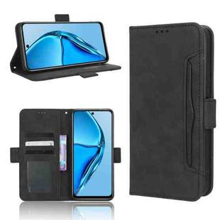 For Infinix Hot 20 4G X682B Skin Feel Calf Texture Card Slots Leather Phone Case(Black)