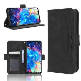For Infinix Hot 20 5G X666B Skin Feel Calf Texture Card Slots Leather Phone Case(Black)