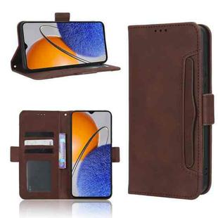 For Huawei nova Y61 Skin Feel Calf Texture Card Slots Leather Phone Case(Brown)