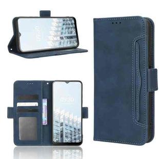 For Tecno Pop 6 Pro BE8 Skin Feel Calf Texture Card Slots Leather Phone Case(Blue)