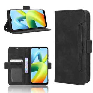 For Xiaomi Redmi A1+ Skin Feel Calf Texture Card Slots Leather Phone Case(Black)