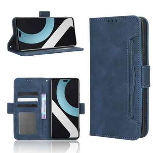 For Xiaomi Civi 2 5G / 12 Lite NE Skin Feel Calf Texture Card Slots Leather Phone Case(Blue)