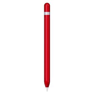 For Apple Pencil 1 Stylus Touch Pen Protective Cover(Red)