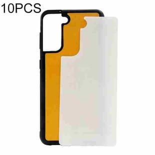 For Samsung Galaxy S21+ 5G 10pcs Thermal Transfer Glass Phone Case(Black)
