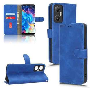 For Infinix Hot 20 5G Skin Feel Magnetic Flip Leather Phone Case(Blue)