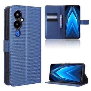 For Tecno Pova 4 Pro Diamond Texture Leather Phone Case(Blue)