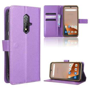 For Blackview BV5200 Diamond Texture Leather Phone Case(Purple)