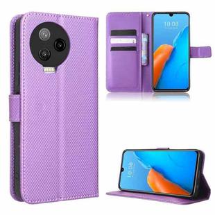For Infinix Note 12 Pro 4G X676B Diamond Texture Leather Phone Case(Purple)