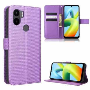 For Xiaomi Redmi A1+ Diamond Texture Leather Phone Case(Purple)