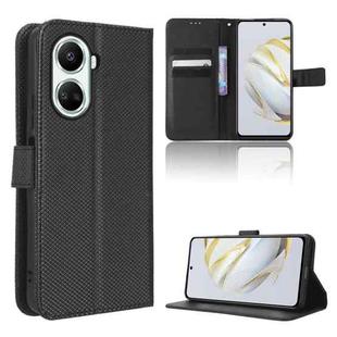 For Huawei nova 10 SE Diamond Texture Leather Phone Case(Black)