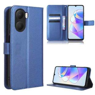 For Honor Play 40 Plus Diamond Texture Leather Phone Case(Blue)