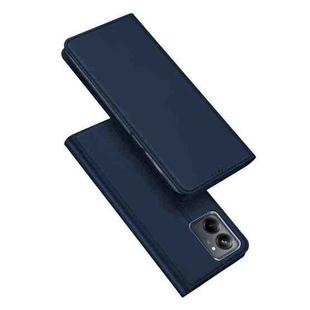 For Realme 10 Pro DUX DUCIS Skin Pro Series Leather Phone Case(Blue)