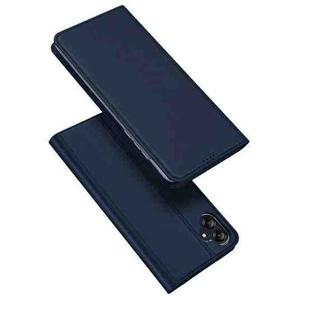 For Samsung Galaxy A04e DUX DUCIS Skin Pro Series Leather Phone Case(Blue)