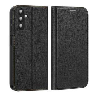 For Samsung Galaxy A14 5G / A14 4G DUX DUCIS Skin X2 Series Horizontal Flip Leather Phone Case(Black)