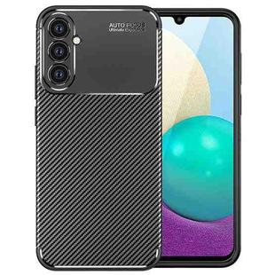 For Samsung Galaxy A34 Carbon Fiber Texture Shockproof TPU Phone Case(Black)