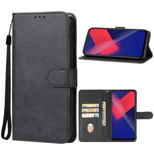 For Wiko 10 Leather Phone Case(Black)