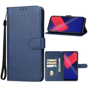 For Wiko 10 Leather Phone Case(Blue)