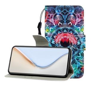 For Xiaomi Redmi K30 Pro Colored Drawing Horizontal Flip Leather Case with Holder & Card Slot & Wallet(Mandala)