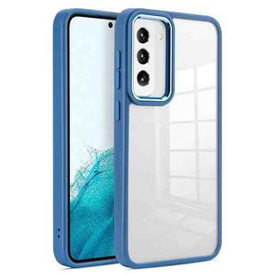 For Samsung Galaxy S23 5G Clear Acrylic Soft TPU Phone Case(Sierra Blue)