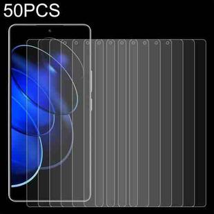 For Honor 80 GT 50pcs 0.26mm 9H 2.5D Tempered Glass Film