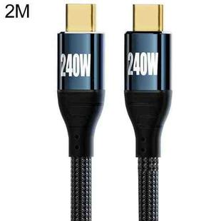 PD 240W Type-C to Type-C Fast Charge Data Cable, Length:2m