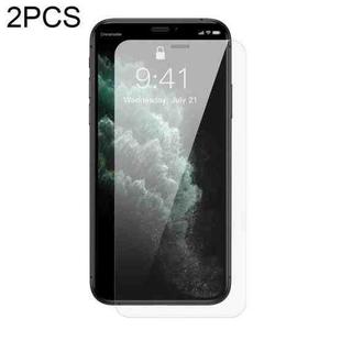 For iPhone X/XS/11 Pro Baseus 2pcs 0.3mm Crystal Explosion-proof Tempered Glass Film