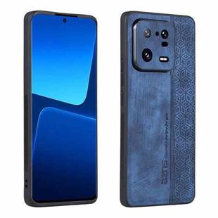 For Xiaomi 13 Pro AZNS 3D Embossed Skin Feel Phone Case(Sapphire Blue)