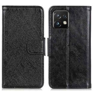 For Motorola Moto X40 Pro Nappa Texture Leather Phone Case(Black)