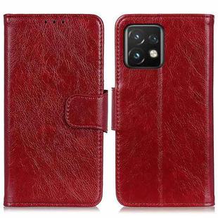 For Motorola Moto X40 Pro Nappa Texture Leather Phone Case(Red)