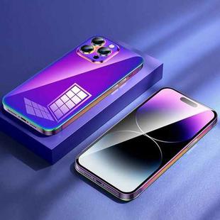 For iPhone 13 Pro Colorful Stainless Steel Phone Case(Colorful)