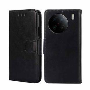 For vivo X90 Pro 5G Crystal Texture Leather Phone Case(Black)