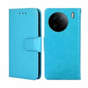 For vivo X90 Pro 5G Crystal Texture Leather Phone Case(Sky Blue)