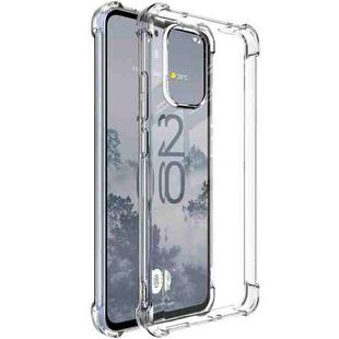 For Nokia X30 5G imak Shockproof Airbag TPU Phone Case(Transparent)