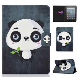 For Amazon Kindle Youth Version 2022 Voltage Colored Drawing Smart Leather Tablet Case(Panda)