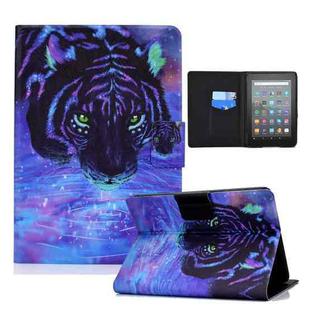 For Amazon Kindle Youth Version 2022 Voltage Colored Drawing Smart Leather Tablet Case(Star Lion)