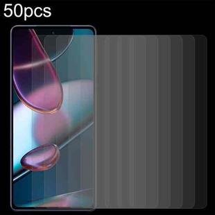 For Motorola Moto Edge+ 2023 50pcs 0.26mm 9H 2.5D Tempered Glass Film