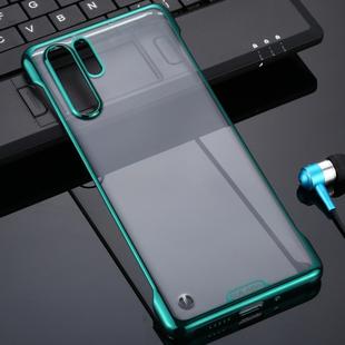 For Huawei P30 Pro SULADA Borderless Drop-proof Vacuum Plating PC Case(Green)