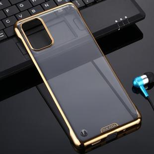 For Galaxy S20 Plus SULADA Borderless Drop-proof Vacuum Plating PC Case(Gold)