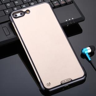 For iPhone 7 Plus / 8 Plus SULADA Borderless Drop-proof Vacuum Plating PC Case(Black)