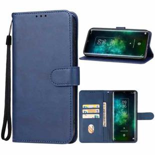 For TCL 10 Plus Leather Phone Case(Blue)