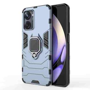 For Realme 10 Pro Magnetic Ring Holder PC + TPU Phone Case(Navy Blue)