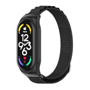 For Xiaomi Mi Band 7 / 7 NFC MIJOBS CS Nylon Breathable Watch Band(Black)