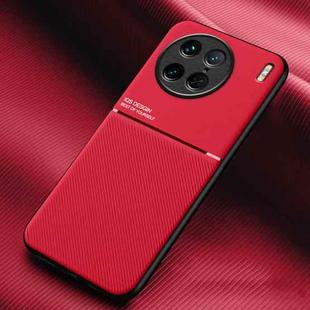 For vivo X90 Pro Classic Tilt Magnetic Phone Case(Red)