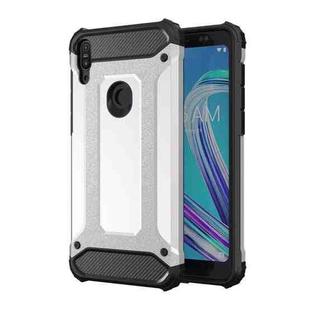 For Asus Zenfone Max Pro M1 ZB601KL /ZB602K Magic Armor TPU Hard PC Phone Case(Silver)
