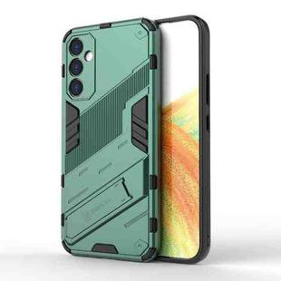 For Samsung Galaxy A34 5G Punk Armor 2 in 1 PC + TPU Phone Case(Green)