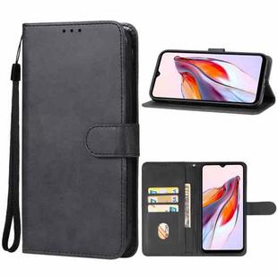 For Xiaomi Redmi 12C Leather Phone Case(Black)
