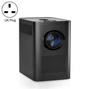 S30 Android System HD Portable WiFi Mobile Projector, Plug Type:UK Plug(Black)
