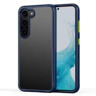 For Samsung Galaxy S23 5G Skin Feel Shockproof Phone Case(Blue)