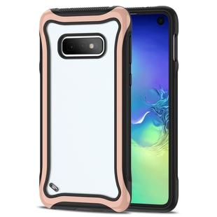 For Galaxy S10e Blade Series Transparent AcrylicProtective Case(Rose Gold)